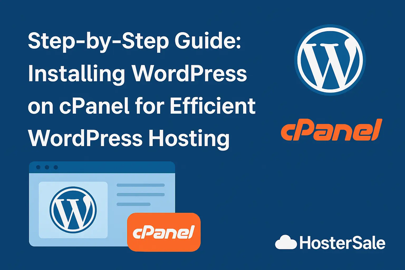 Step-by-Step Guide Installing WordPress on cPanel for Efficient WordPress Hosting