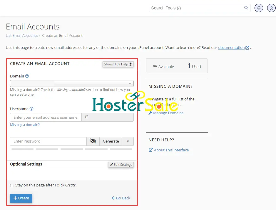 Setting Up a Professional Email Hosting with HosterSale Using cPanel