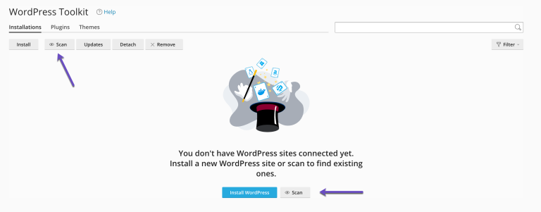 Import and install WordPress Website into WordPress Toolkit using cPanel