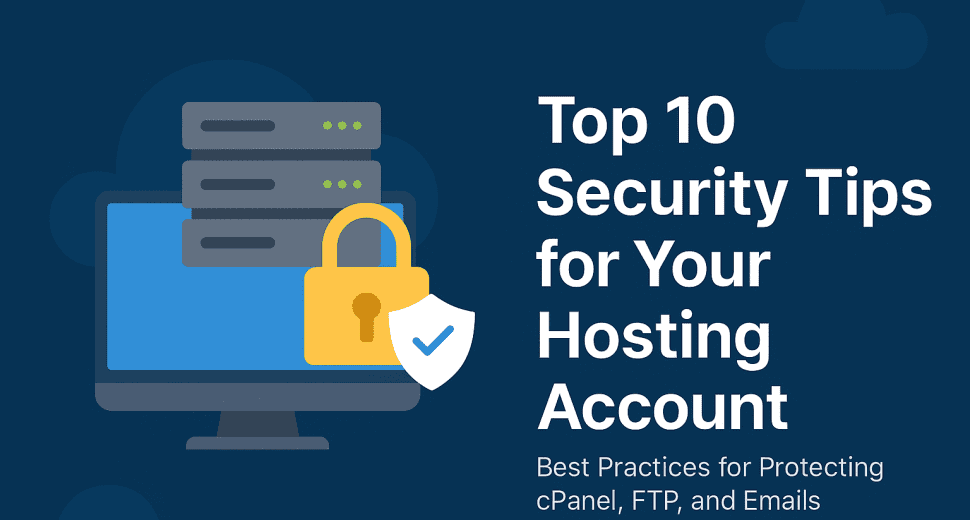 Top 10 Security Tips for Your Hosting Account