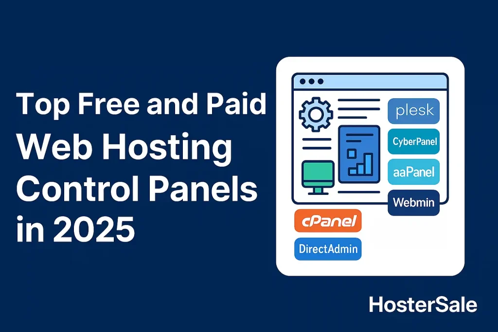 Top Free and Paid Web Hosting Control Panels in 2025