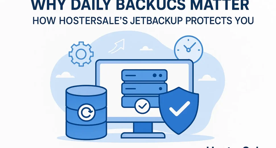 Why Daily Backups Matter: How HosterSale’s JetBackup Protects You