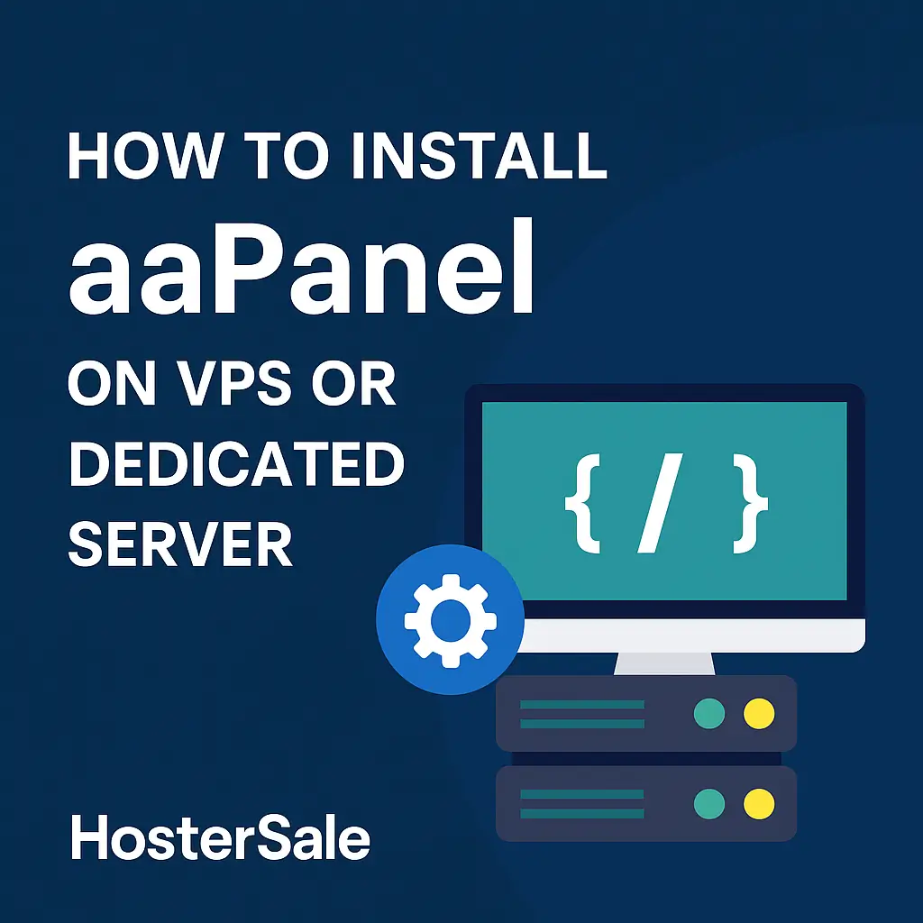 How to Install aaPanel on Your VPS or Dedicated Server (Step-by-Step Guide)