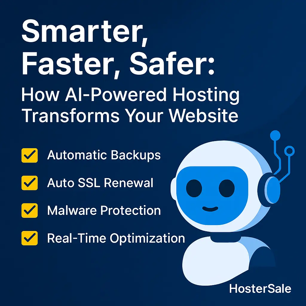 Smarter, Faster, Safer: How HosterSale’s AI Hosting Transforms Your Website