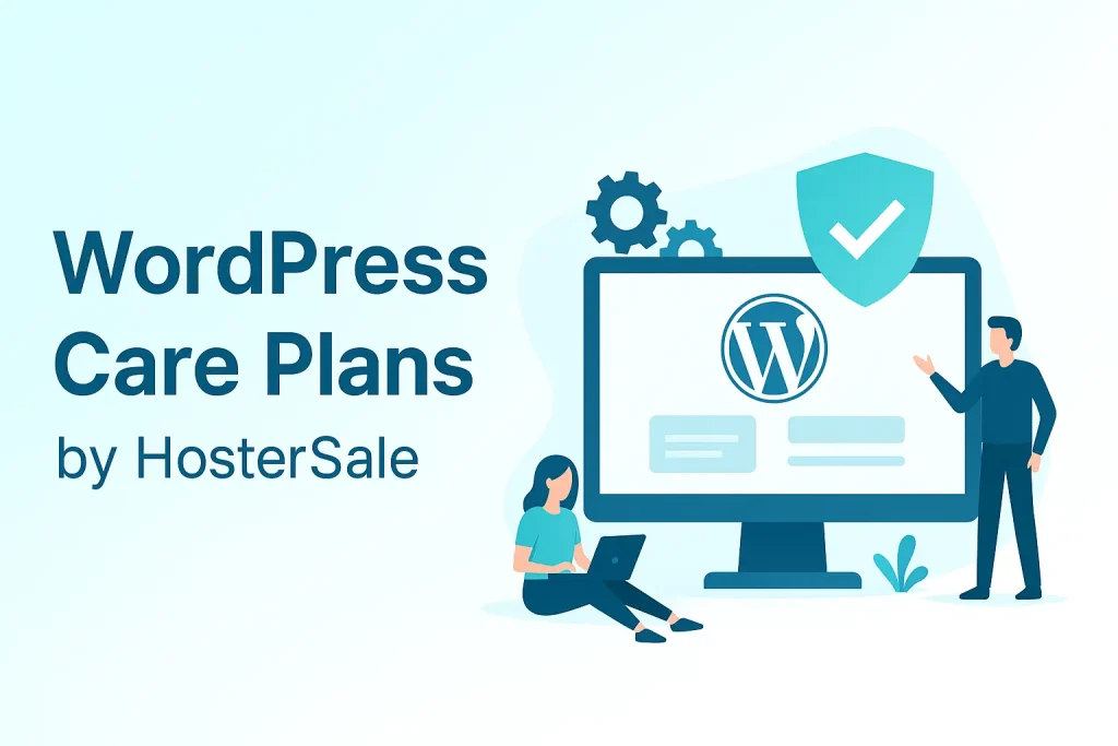WordPress Care Plans – Complete WordPress Maintenance & Support Services | HosterSale