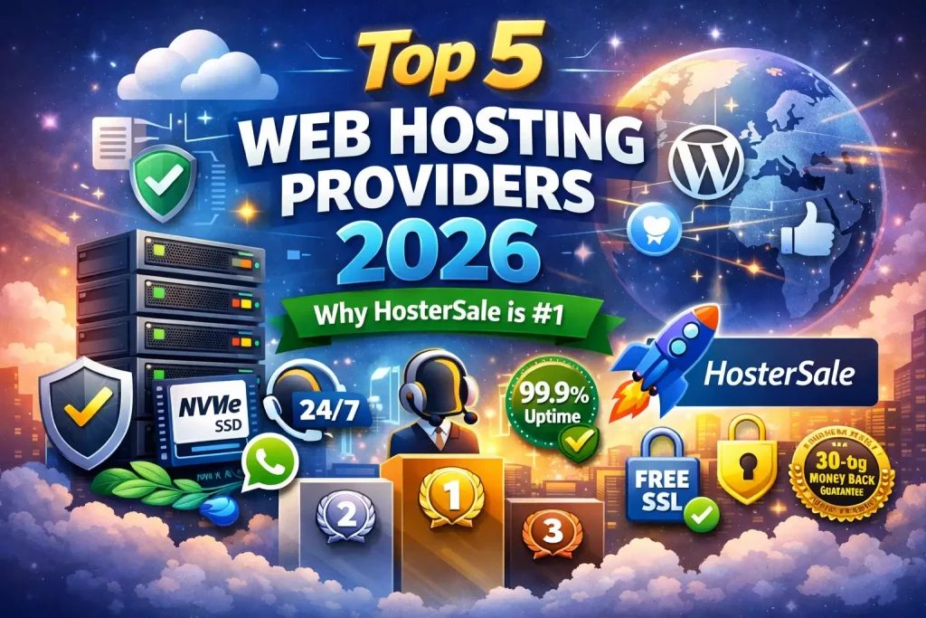 Top 5 Web Hosting Providers in 2026 (Honest Comparison)